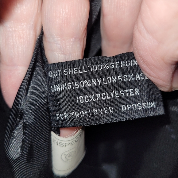 Pelle New York Milan leather wrap coat with real fur collar - M.           J91 - Picture 5 of 7